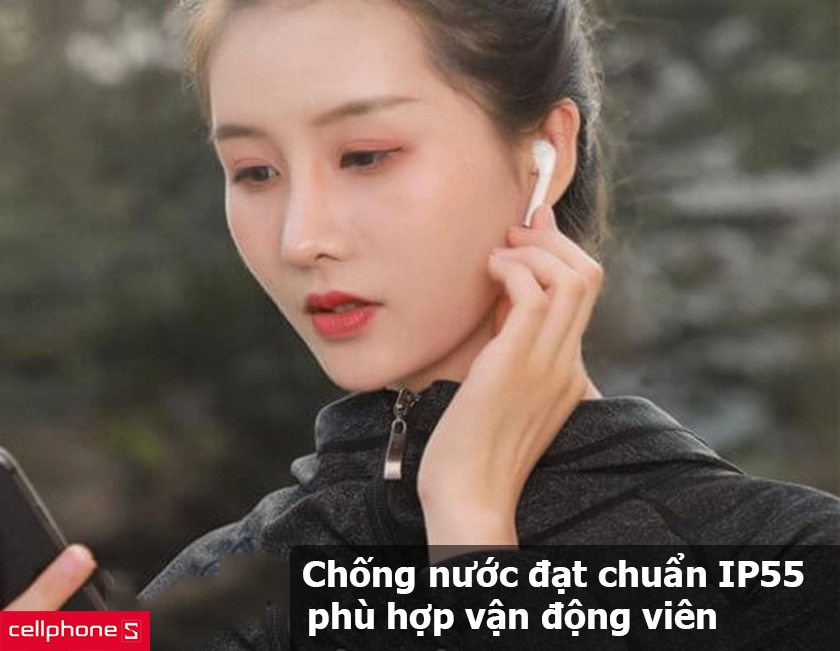 Chống nước đạt chuẩn IP55