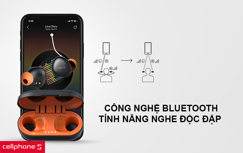 Âm thanh chất lượng, kết nối qua Bluetooth tiện lợi
