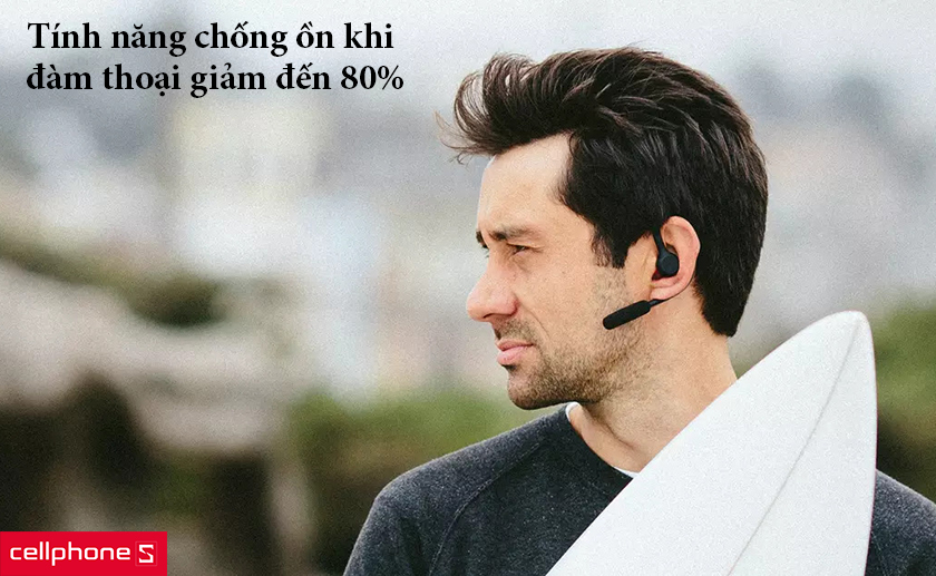 Tính năng chống ồn khi đàm thoại giảm đến 80%