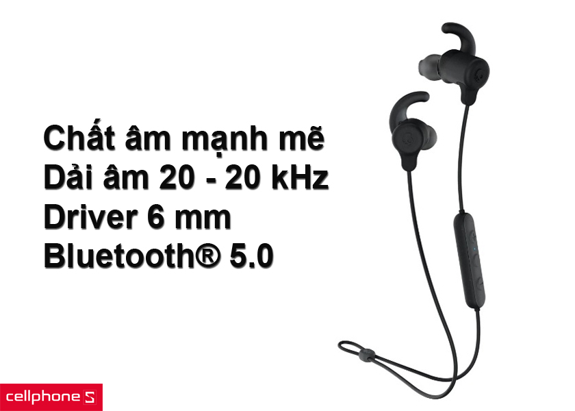 Chất âm tốt với driver, có khả năng chống ồn hiệu quả