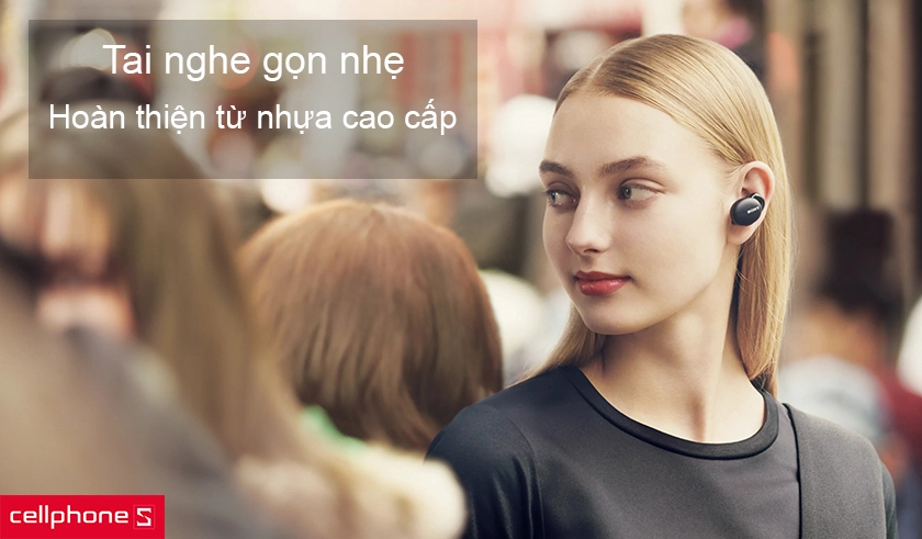 Thiết kế quen thuộc, hoàn thiện từ nhựa cao cấp