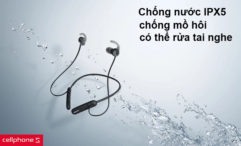 Chống nước IPX5 cao cấp