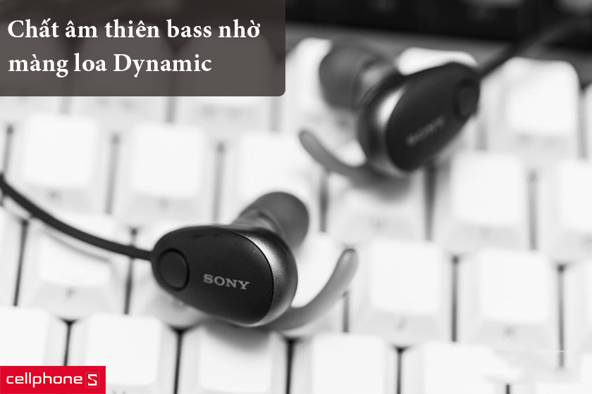 Chất âm thiên bass nhờ màng loa Dynamic
