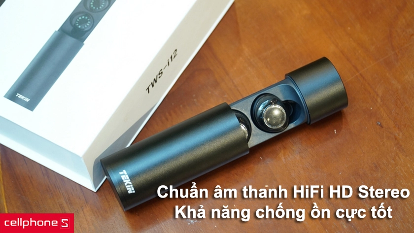 Chuẩn âm thanh HiFi HD Stereo cùng khả năng chống ồn cực tốt