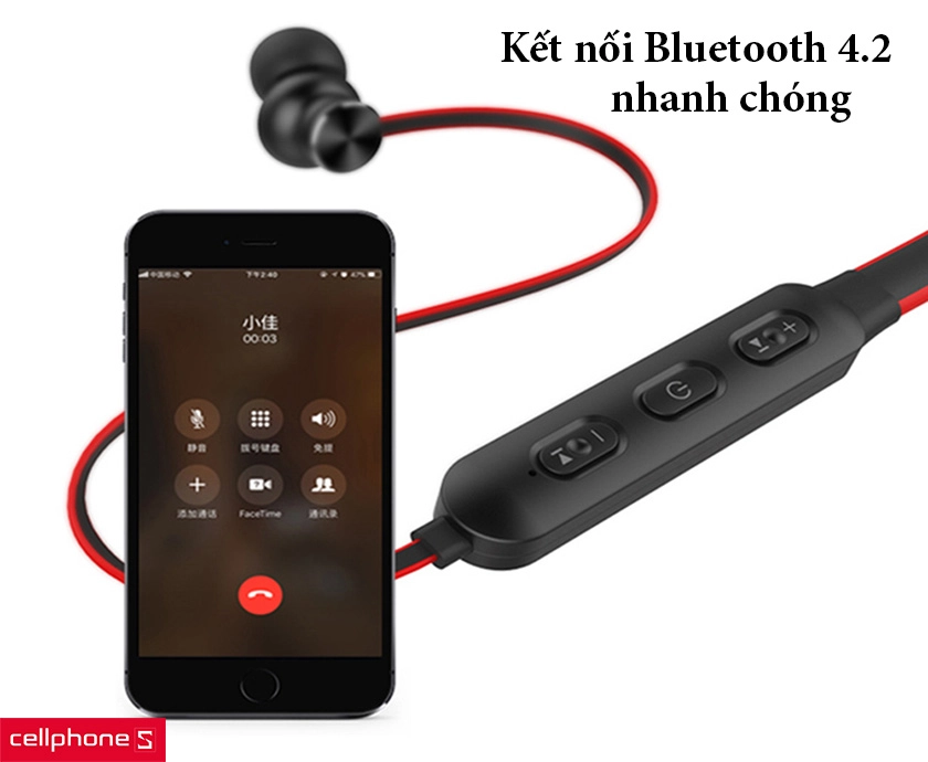kết nối bluetooth 4.2 nhanh chóng