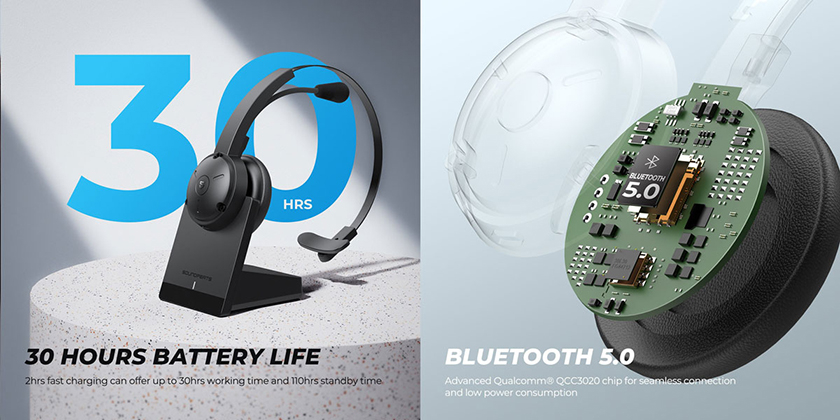 Kết nối nhanh chóng qua bluetooth 5.0