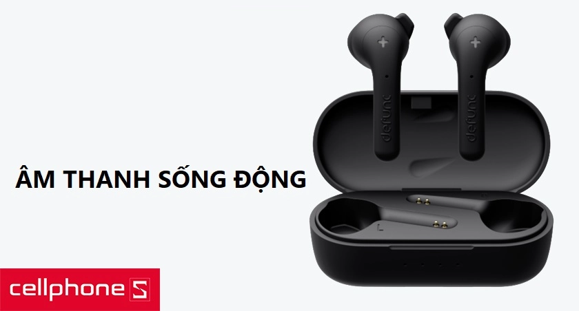 Chất lượng âm thanh sống động, trầm ấm