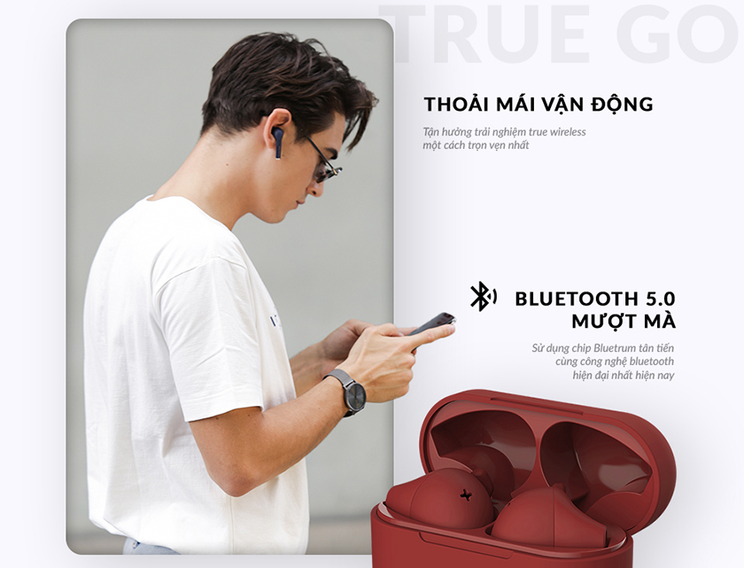 Kết nối ổn định với công nghệ bluetooth 5.0