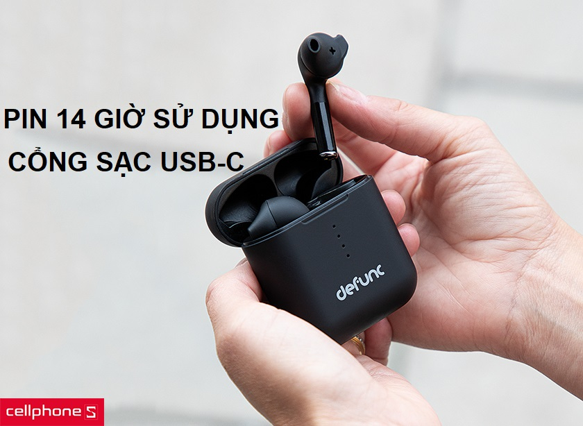 Thời lượng pin lên đến 14 giờ 