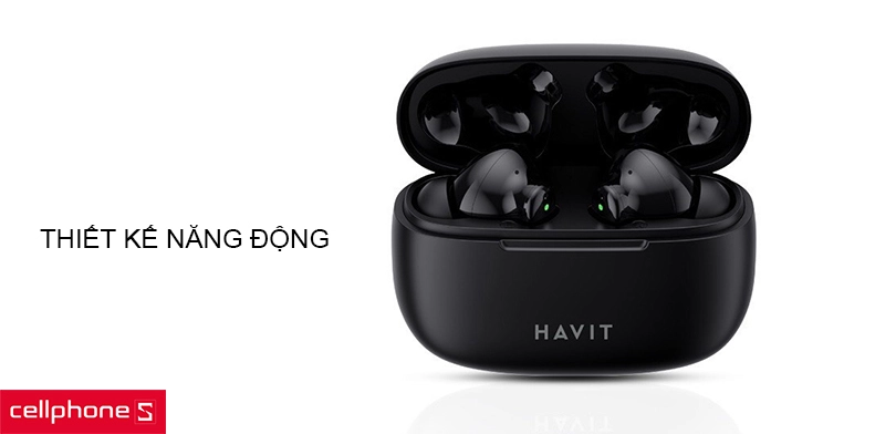 Thiết kế năng động, công thái học đeo thoải mái nhiều giờ liền