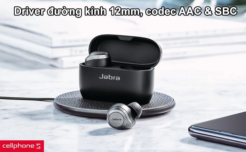 Driver đường kính 12mm, codec AAC & SBC