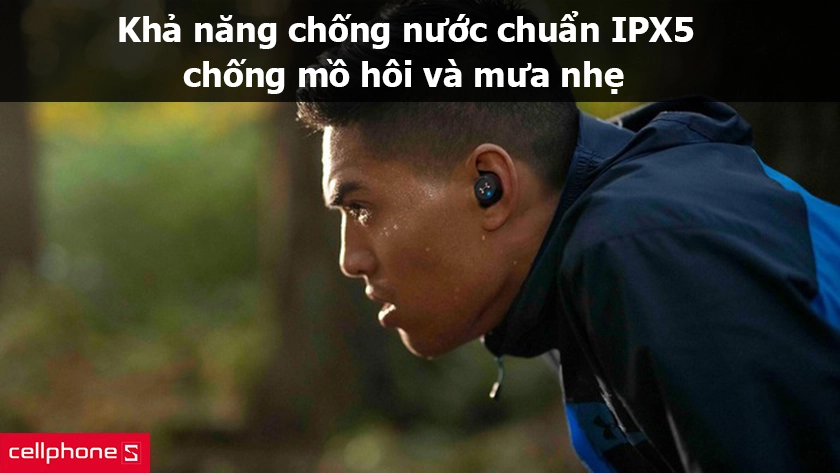 khả năng chống nước chuẩn IPX5