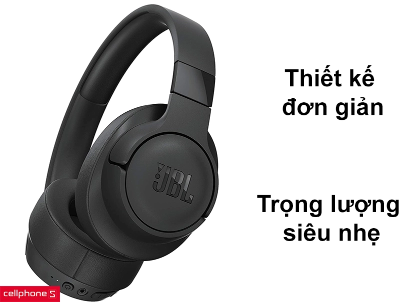 Thiết kế đơn giản, trọng lượng siêu nhẹ