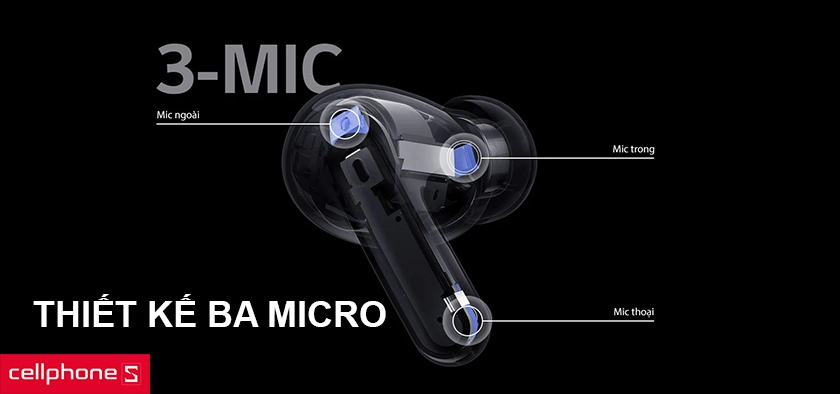 Khử ồn hiệu quả, đàm thoại rõ ràng