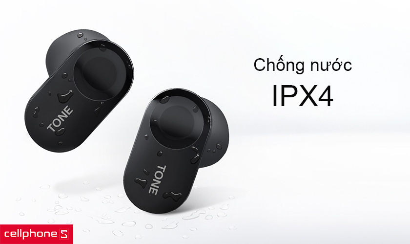 khả năng chống nước cực kì vượt trội đạt chuẩn IPX4