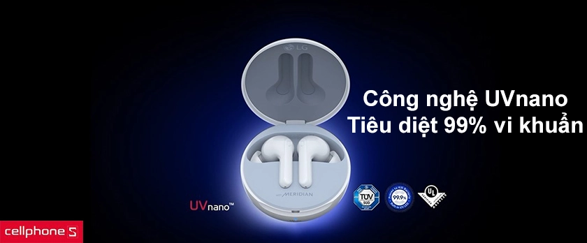 Làm sạch tai nghe của bạn mỗi ngày với công nghệ UVnano
