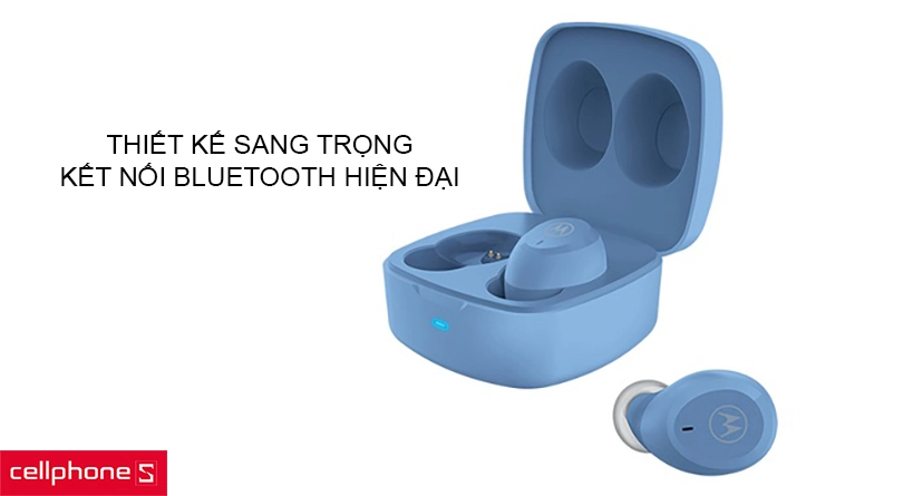 Thiết kế vuông vức tinh tế, công nghệ Bluetooth 5.0 hiện đại