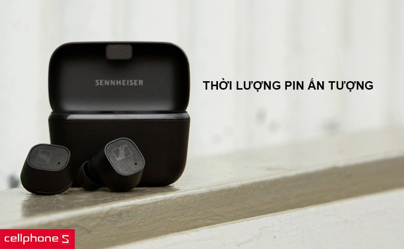 Tai nghe không dây Sennheiser CX Plus SE – Thời lượng pin ấn tượng