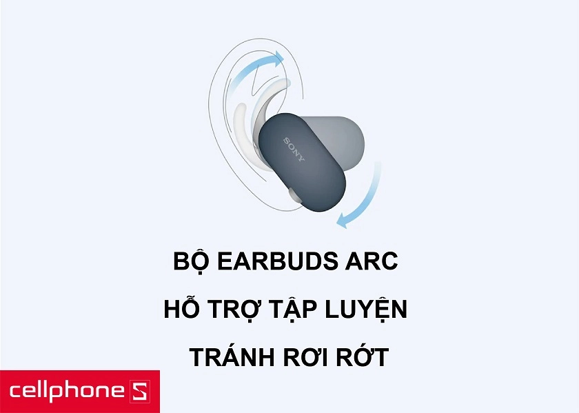 Phụ kiện tránh việc rơi rớt tai nghe khi đeo ARC
