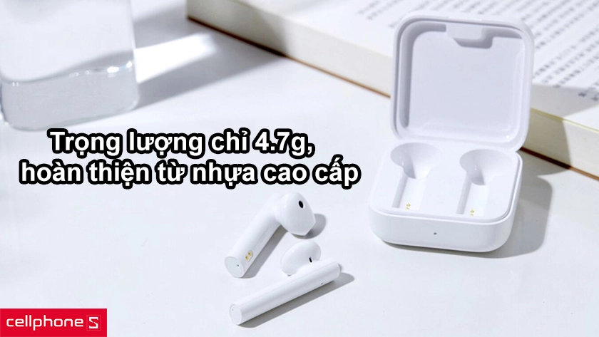 trọng lượng chỉ 4.7g