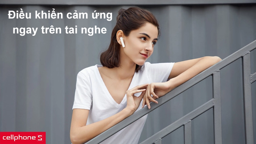 Điều khiển cảm ứng ngay trên tai nghe