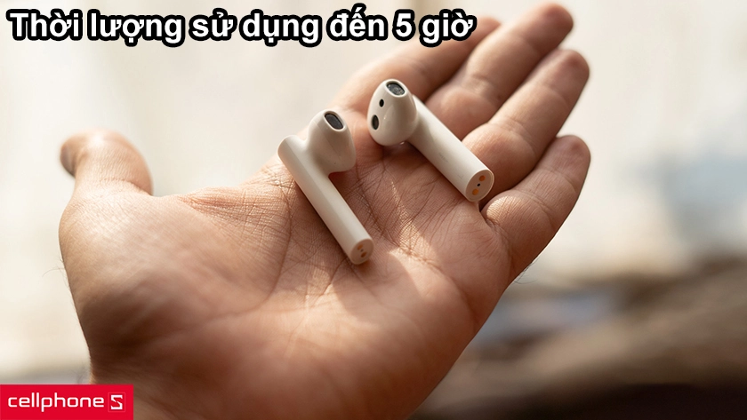 thời lượng sử dụng đến 5 giờ