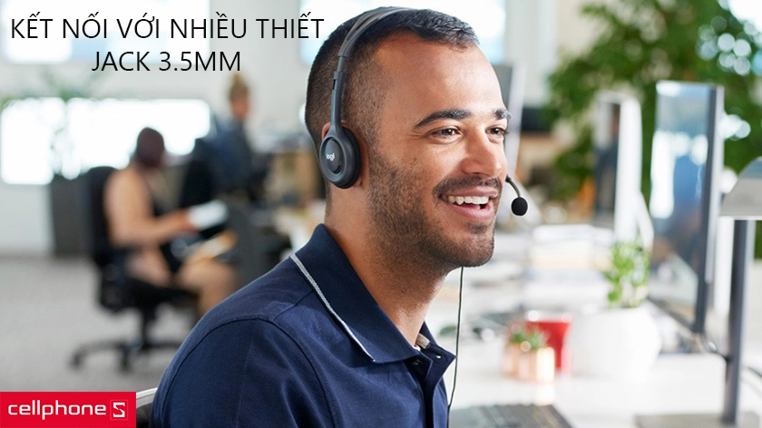 Kết nối với nhiều thiết bị qua jack 3.5mm