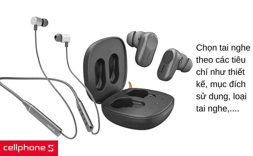 Tư vấn chọn mua tai nghe Nokia chính hãng, chất lượng