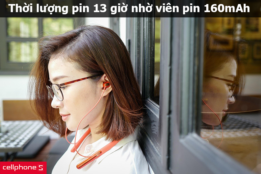 công nghệ chống ồn kép ANC, thời lượng pin 13 giờ