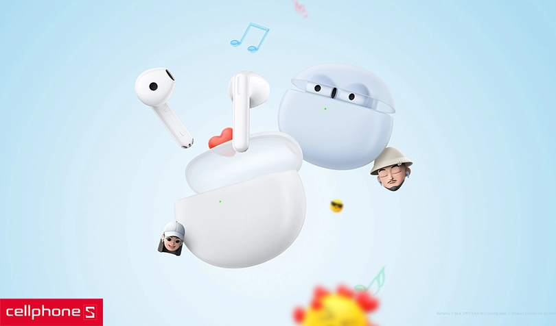 Thiết kế earbuds trải nghiệm thoải mái