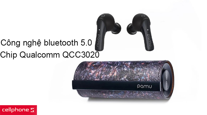 Qualcomm QCC3020, aptX codec cho âm thanh sống động, pin 85 mah cho 10 giờ sử dụng