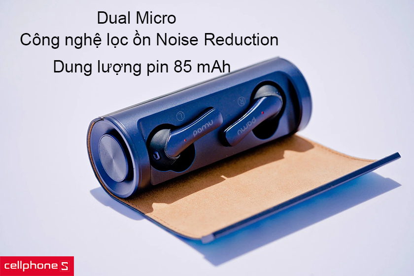 Qualcomm QCC3020, aptX codec cho âm thanh sống động, pin 85 mah cho 10 giờ sử dụng