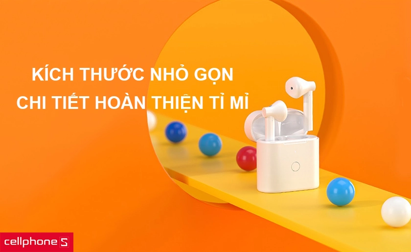 Kích thước nhỏ gọn chống nước iPX4