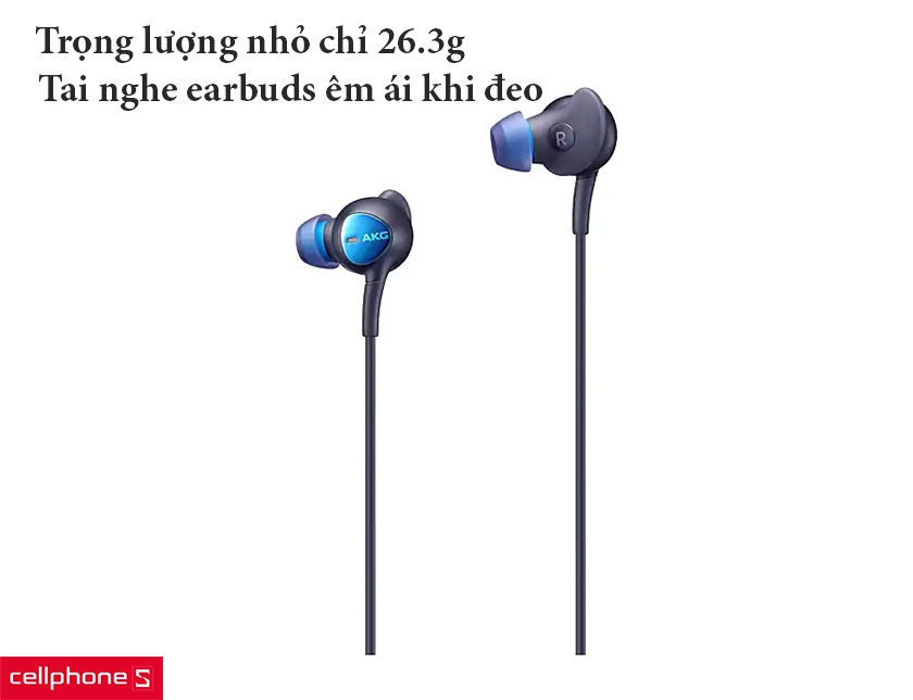 Trọng lượng nhỏ chỉ 26.3g