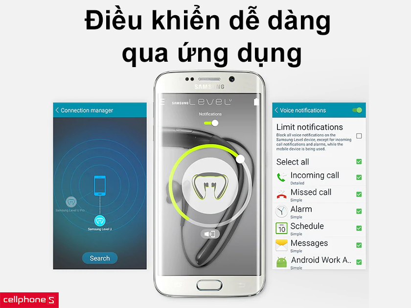 điều khiển dễ dàng qua ứng dụng