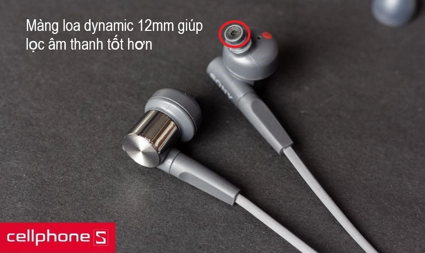 Chất âm siêu trầm cùng với màng loa dynamic 12mm giúp cho âm thanh được sàng lọc, hay hơn
