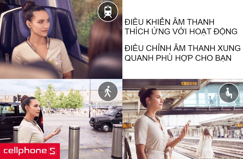 Chế độ điều khiển âm thanh thích ứng và kiểm soát âm thanh theo ý bạn