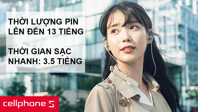 Thời gian sử dụng và pin của tai nghe bluetooth chống ồn Sony WI-1000X