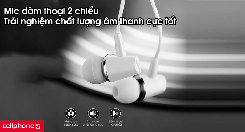 Mic đàm thoại 2 chiều và trải nghiệm chất lượng âm thanh cực tốt