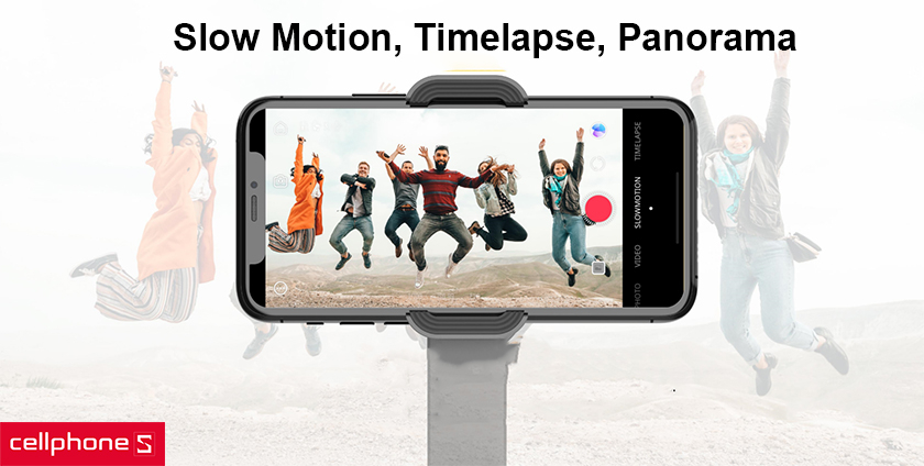 Trang bị những chức năng như Slow Motion, Timelapse, Panorama
