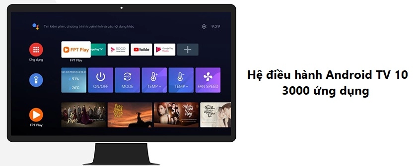 Thưởng thức đa kênh phong phú, 5000 ứng dụng giải trí