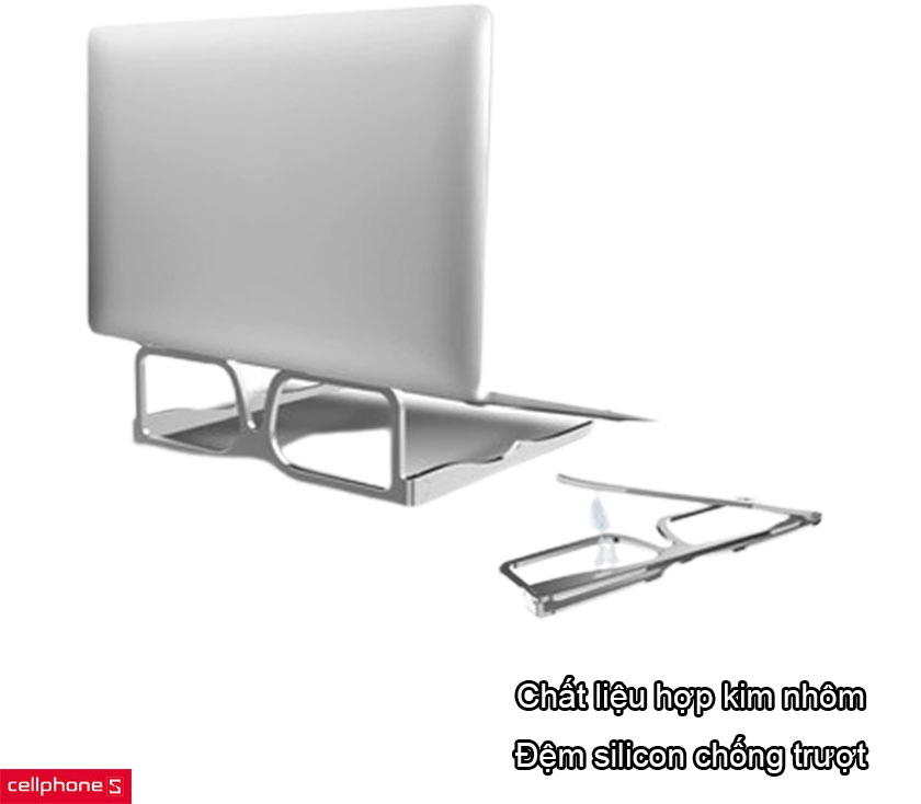Giá đỡ Laptop/Macbook S-Case kiểu mắt kính