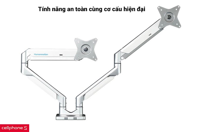 Tính năng an toàn của giá treo cùng với cơ cấu hiện đại