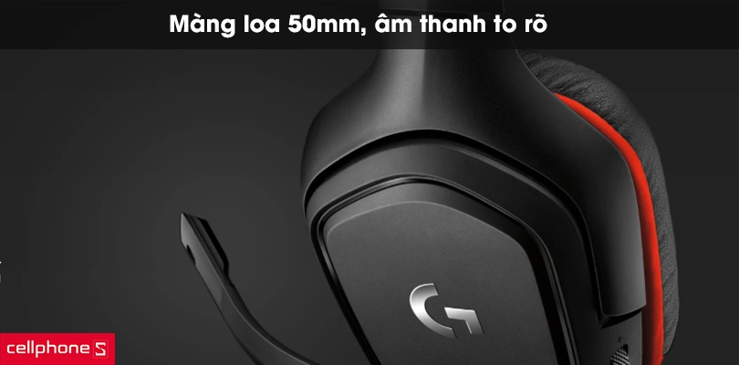 Màng loa 50mm, âm thanh to rõ