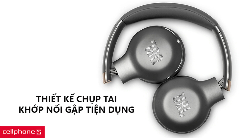 Thiết kế chụp tai, khớp nối gập tiện dụng