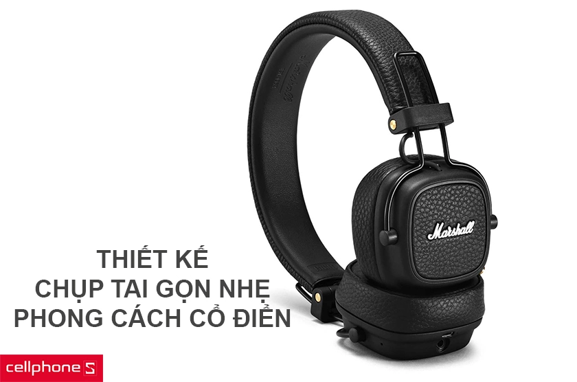 Thiết kế chụp tai gọn nhẹ