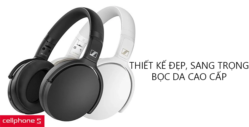 Thiết kế đẹp, sang trọng và hoàn thiện bọc da cao cấp