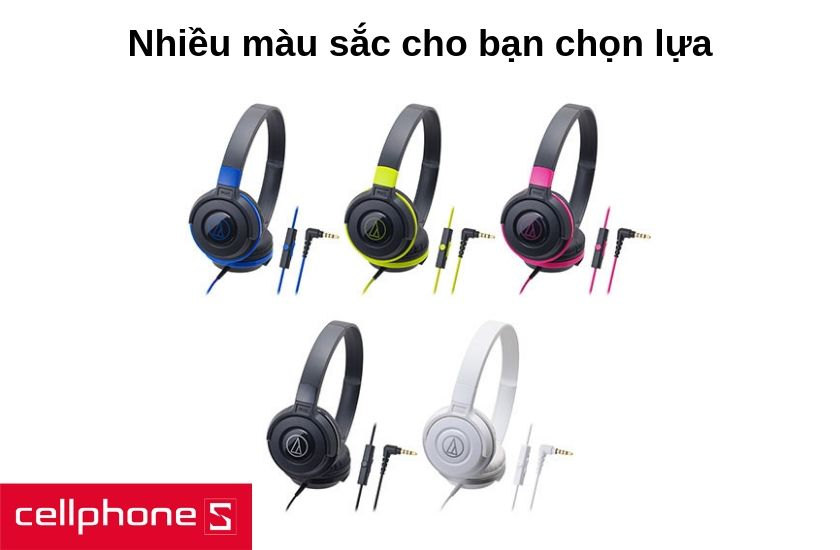 thiết kế với nhiều màu sắc