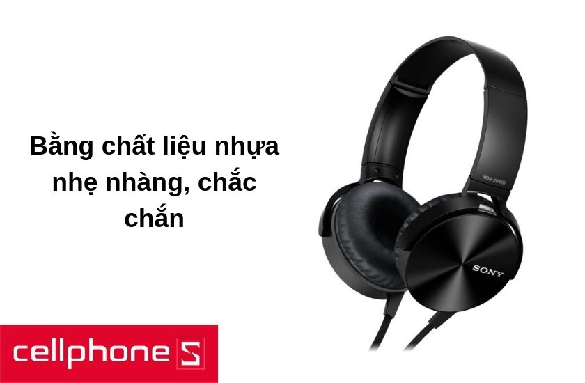 Được làm bằng chất liệu nhựa nên tạo tạo cho người dùng cảm giác nhẹ, chắc chắn