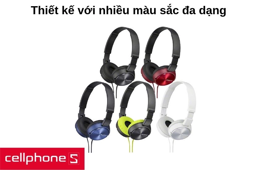 Sản phẩm tai nghe có dây này có nhiều màu sắc cho bạn nhiều sự lựa chọn